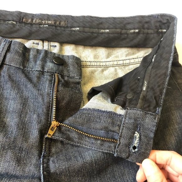 Joe's Jeans Dark Wash Ian Bootcut Jeans Size 32 Pockets Boot Cut Dark Blue Black - Picture 6 of 12